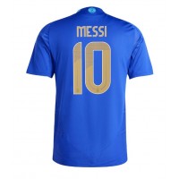 Argentína Lionel Messi #10 Vonkajší futbalový dres Copa America 2024 Krátky Rukáv